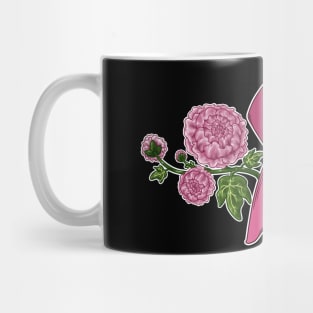 Breast Cancer Support - Black Mug